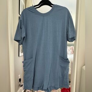 Amazon Reversible Blue Jumpsuit with Pockets